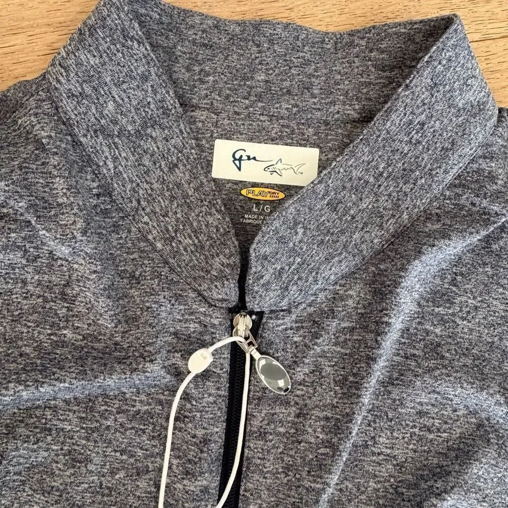 $120 Greg Norman Greg Norman Heather Sleeveless Dress grey size large m8 - Picture 4 of 5